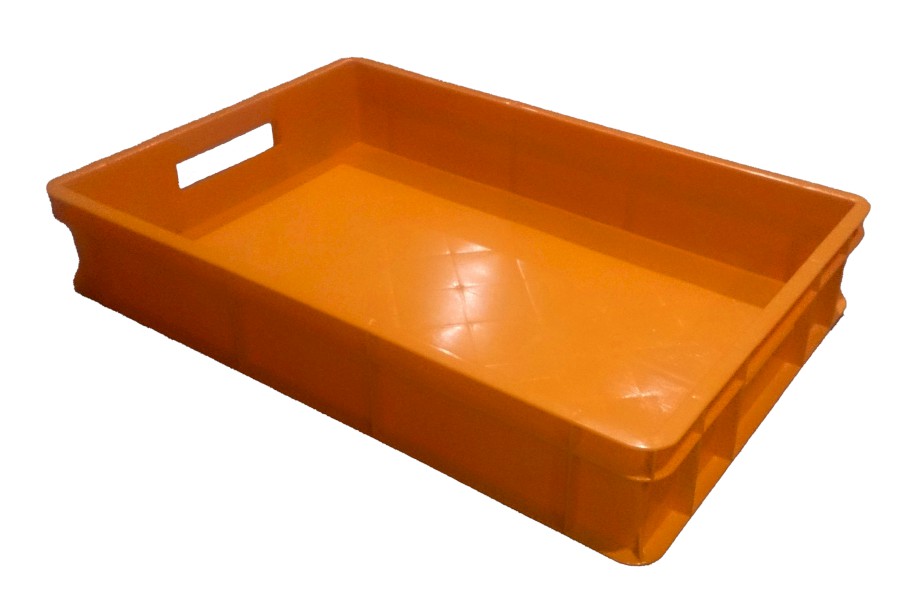 Přepravka 2-270 žlutá, OÚ, uzavřená